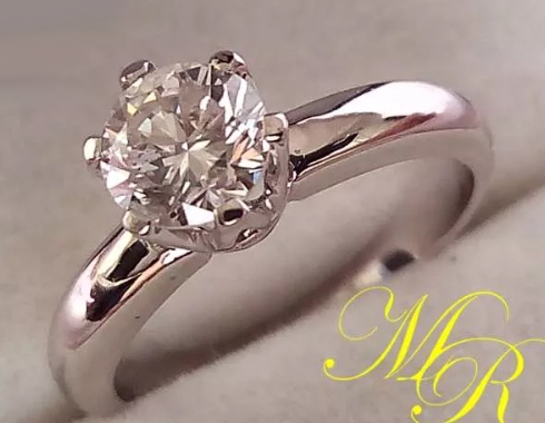 Genuine Non-Clarity Enhanced Diamond Engagement Rings in Solid Gold