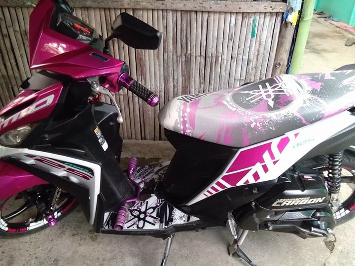 Yamaha mio i 125 – Color magenta – Year model 2017