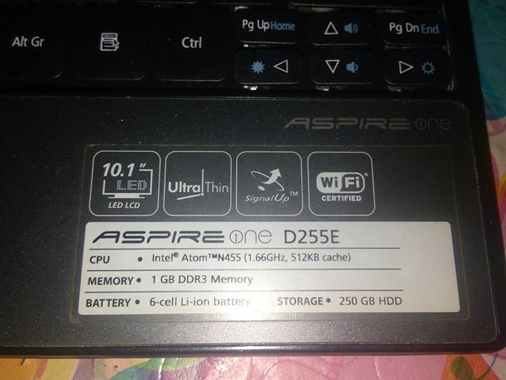 Acer netbook