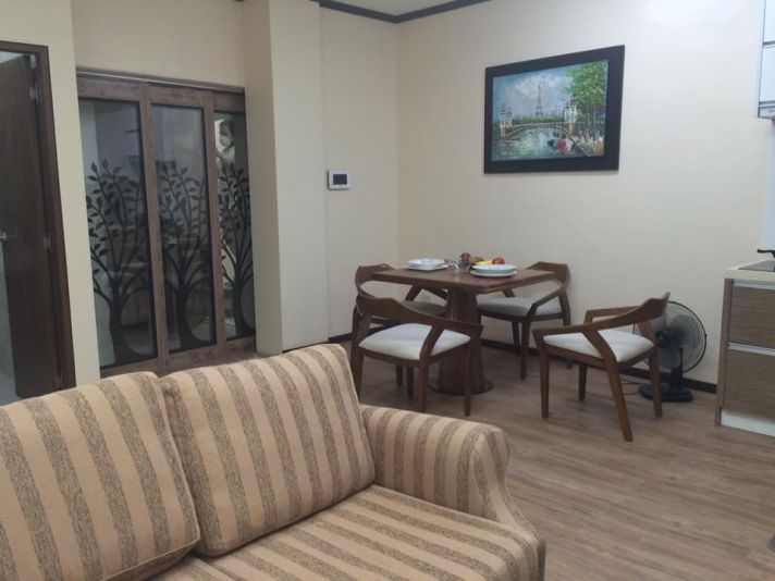 2 Bed Rooms 60 sqm. with balcony ,1 bathroom, kitchen & Dining, living room