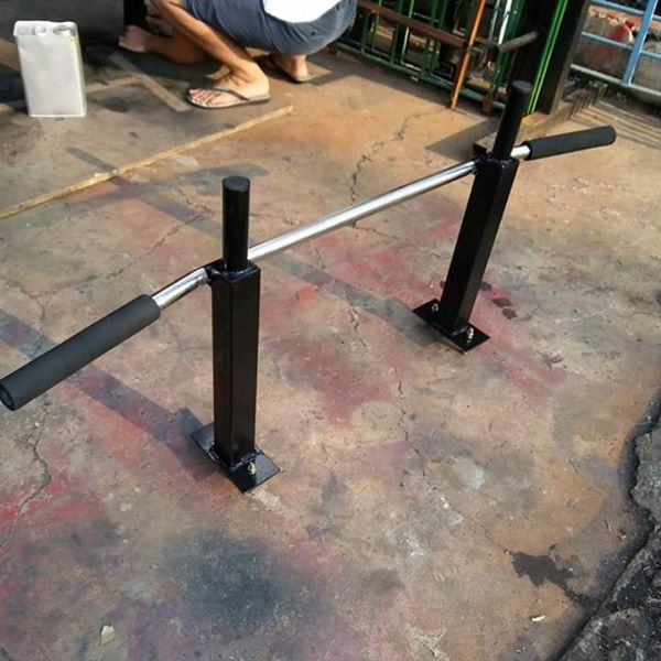 Wall mounted pull up bar