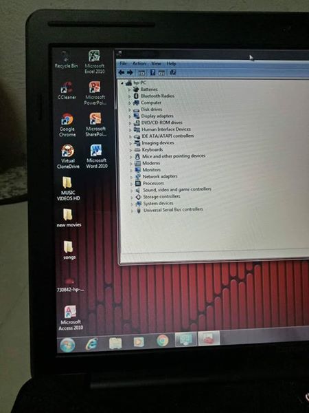 Laptop HP compaq CQ40