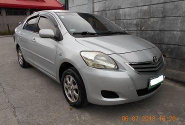 TOYOTA VIOS 1.3 E, ALL POWER, 2011 MODEL, AUTOMATIC