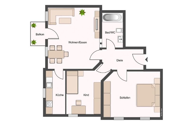 Für Eigennutzer: 3 Zimmer in Striesen