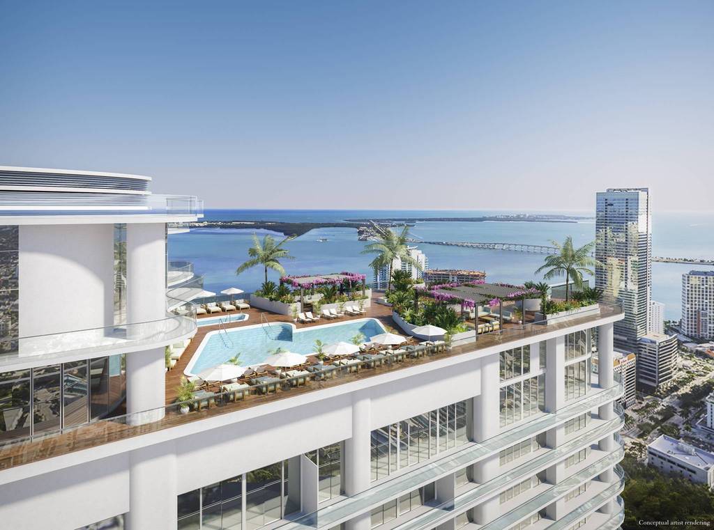 New construction with luxurious 4 rooms for sale in Miami, USA