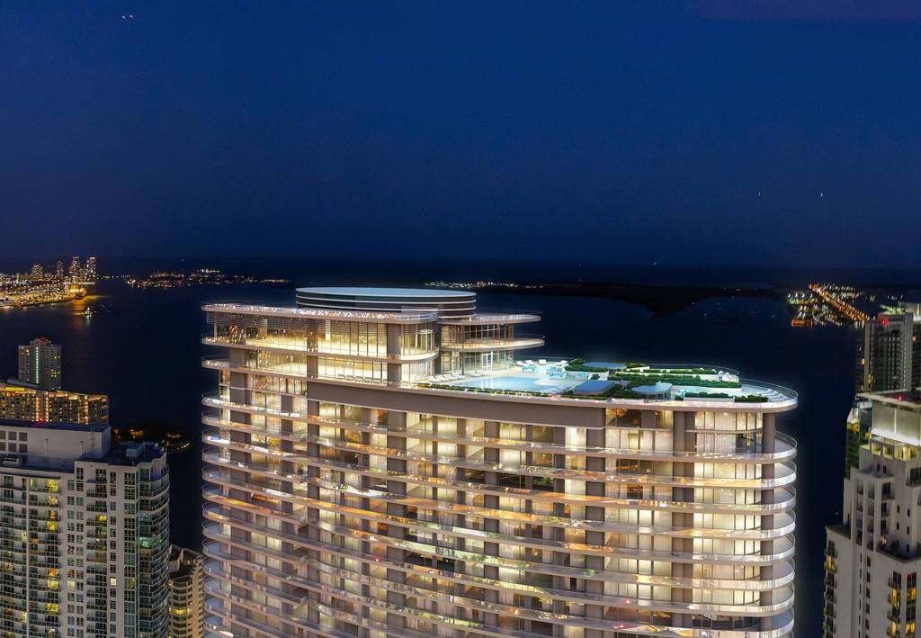 New construction with luxurious 4 rooms for sale in Miami, USA