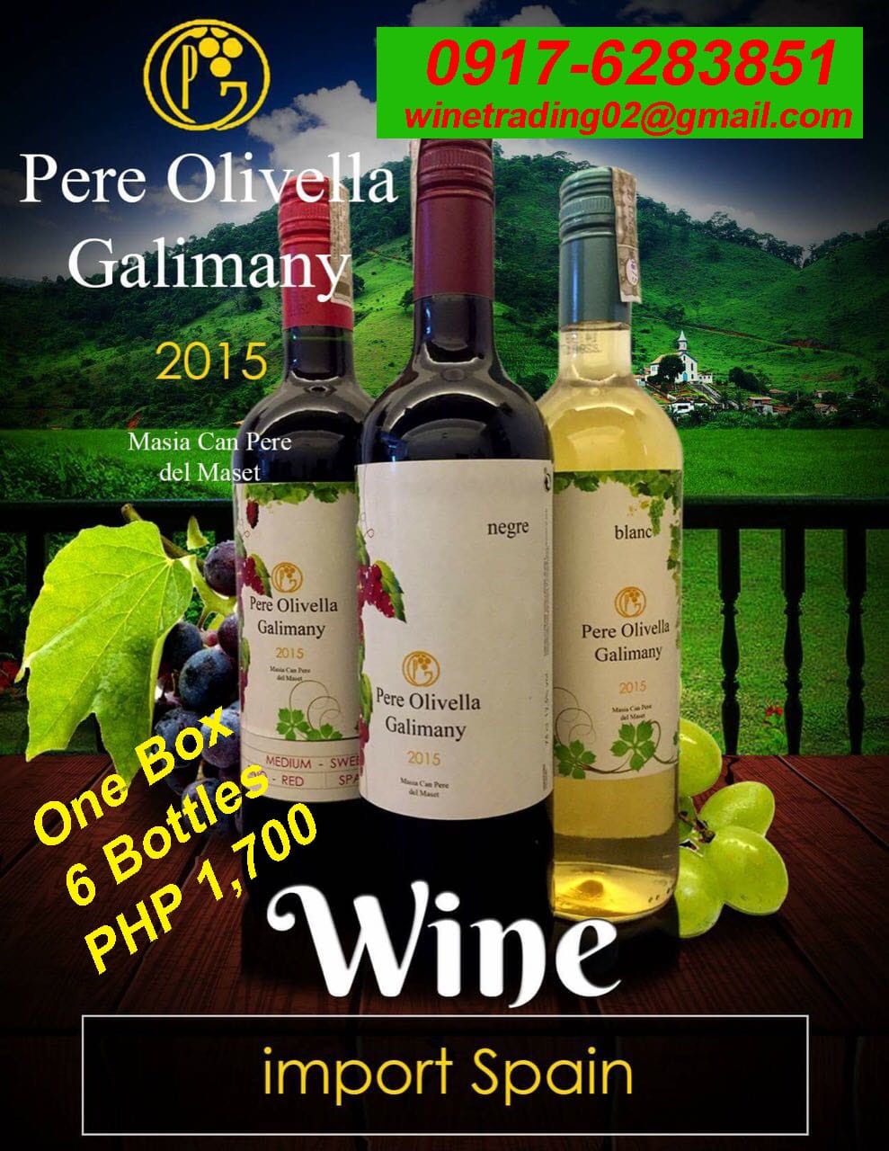 Pere Olivella Galimany Wine