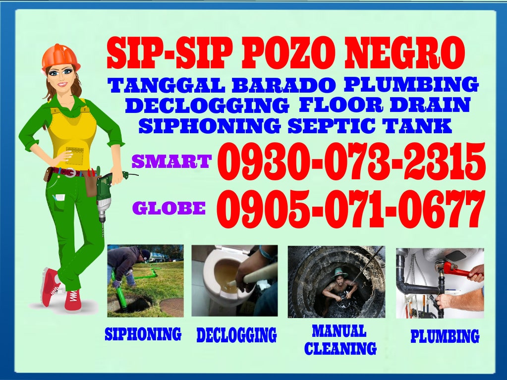 Iloilo Malabanan Sip Sip CR / Septic Tank / Pozo Negro Tanggal Barado  Services