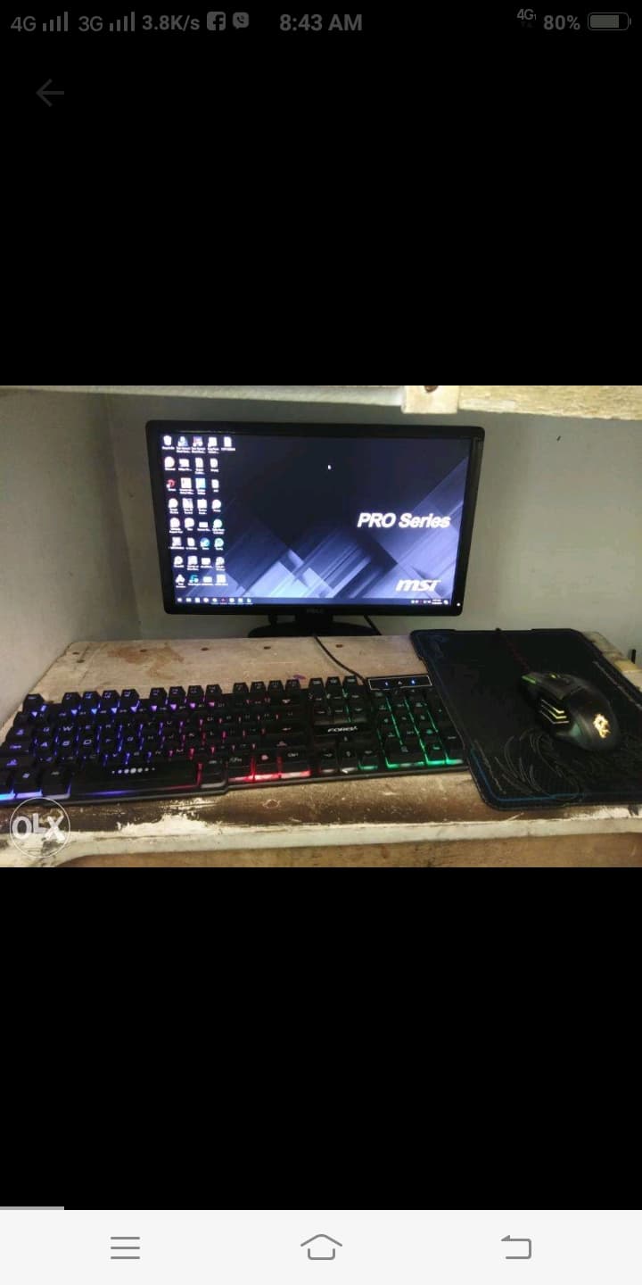 Intel i5 7th Gen Gaming Desktop Computer