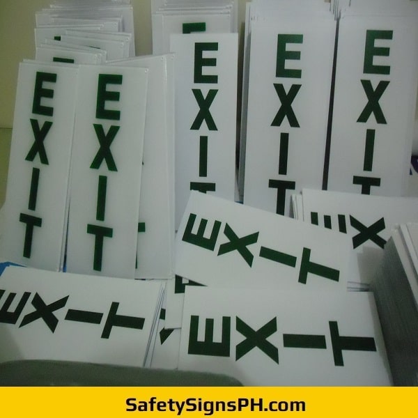 Emergency Fire Exit Signs Philippines