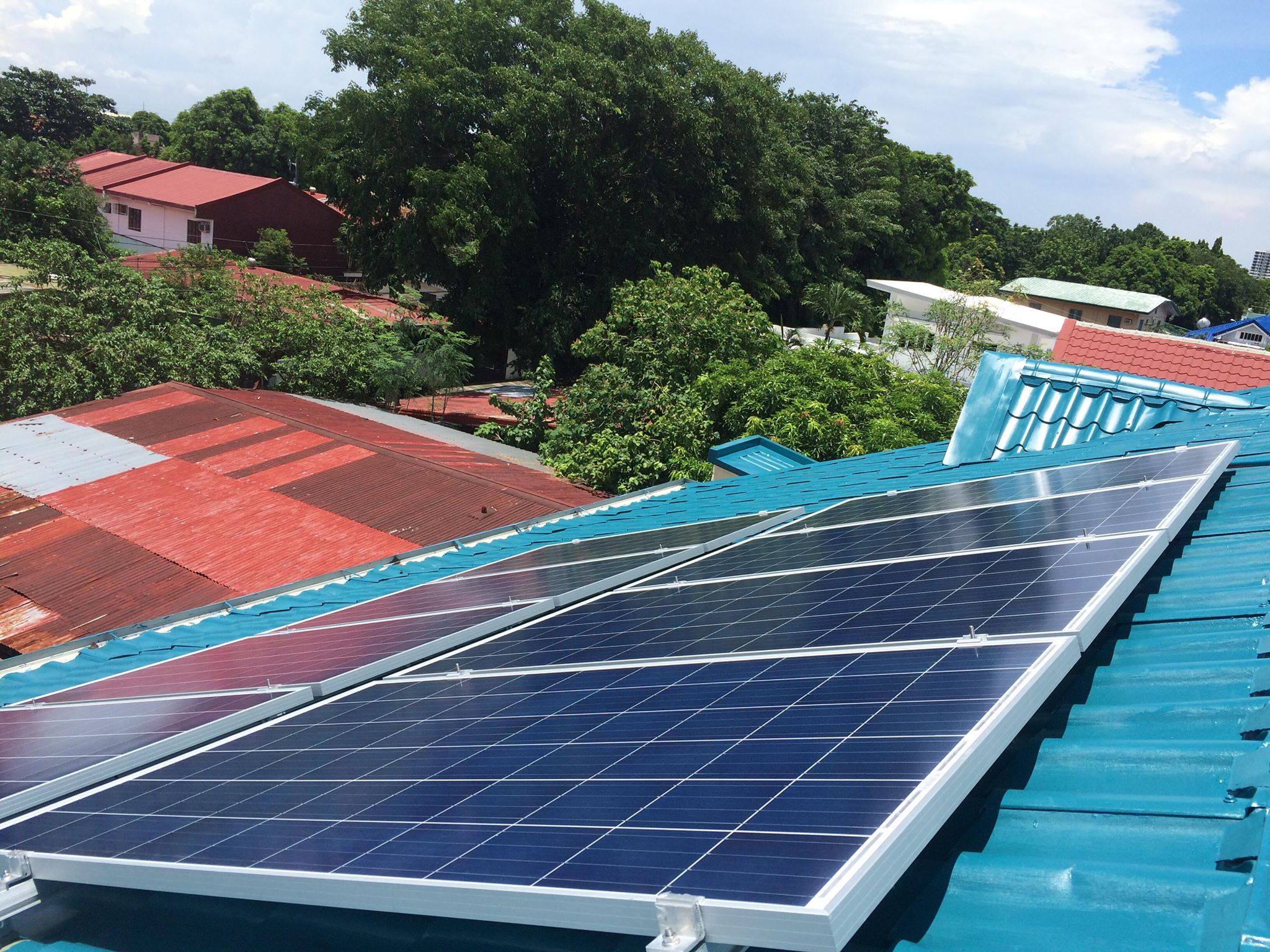 Reduced electric bill use solar renewable energy