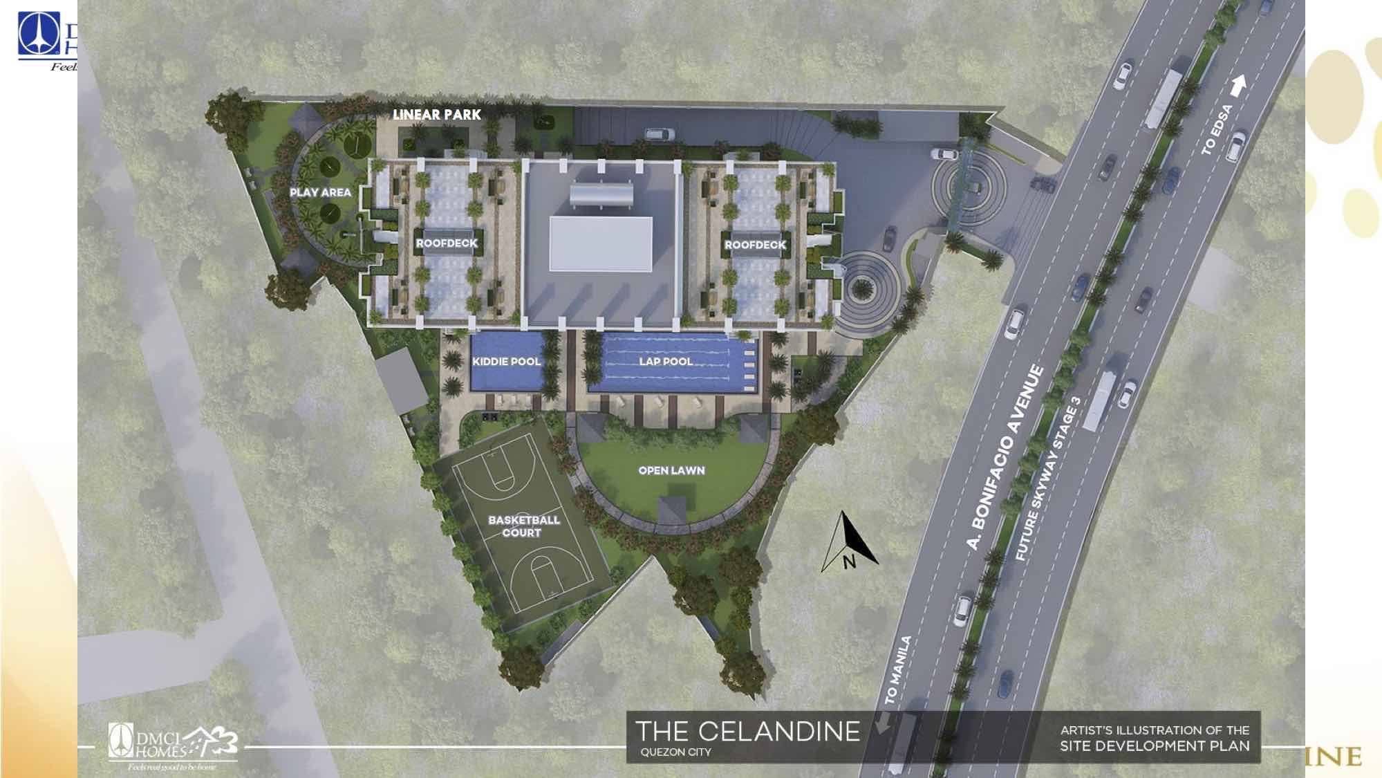 CONDO PROPERTY INVESTMENT NEAR CLOVERLEAF BALINTAWAK AND NLEX THE CELANDINE