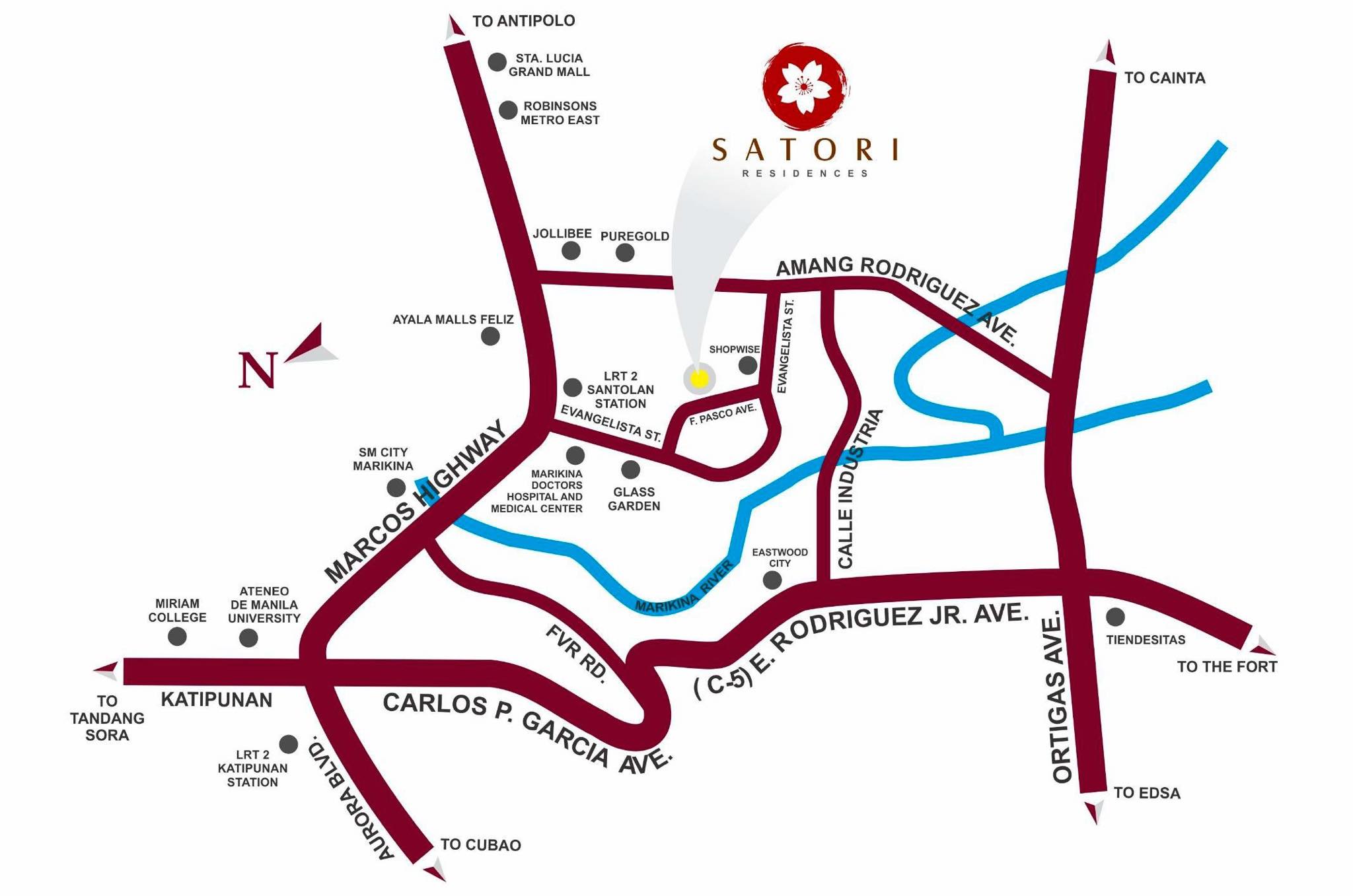 CONDO PROPERTY INVESTMENT IN PASIG CITY NEAR EASTWOOD CITY NEAR ATENEO AND MIRIAM SATORI RESIDENCES