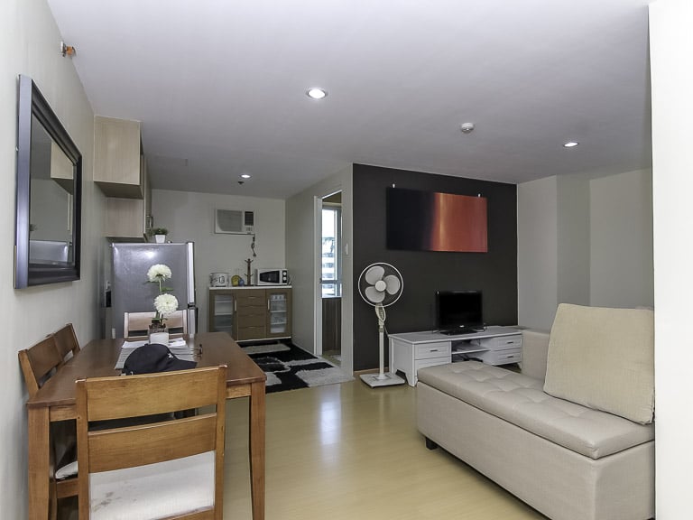 For Sale: One-bedroom, fully furnished apartment Nice furniture and lighting Complete