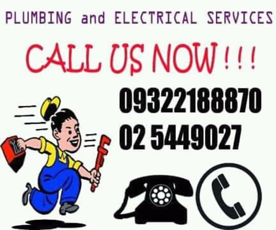 Mel plumbing And electrician services.