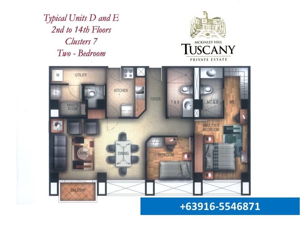 Mckinley The Fort – 2 Bedroom Condo – Fort Bonifacio Global City