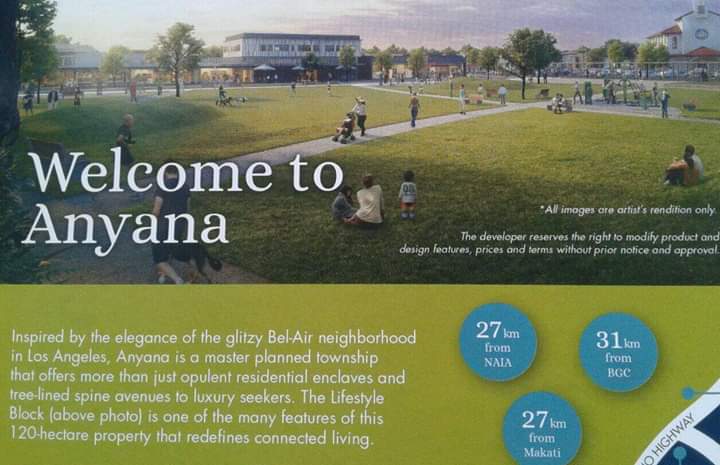 100 sqm Lot for Sale Anyana Bel Air Tanza Cavite