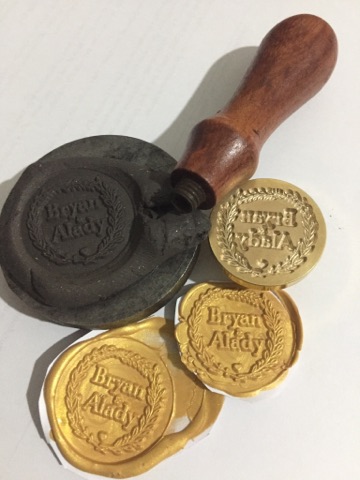 Custom Wax Stamp