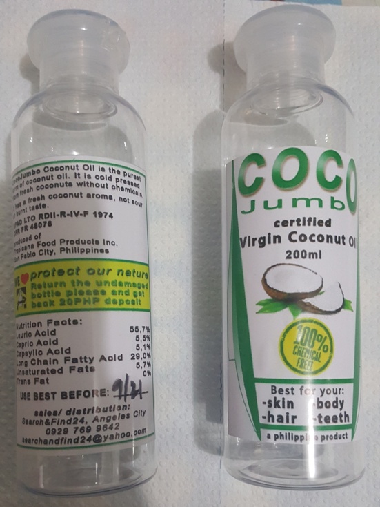 Virgin Extra Coconut Oil