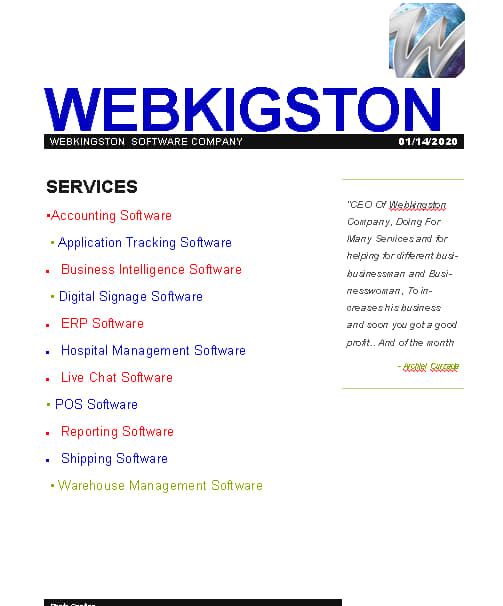 Webkingston Ad's Google