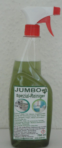 Jumbo Spezial-Reiniger 750 ml, 7,50€