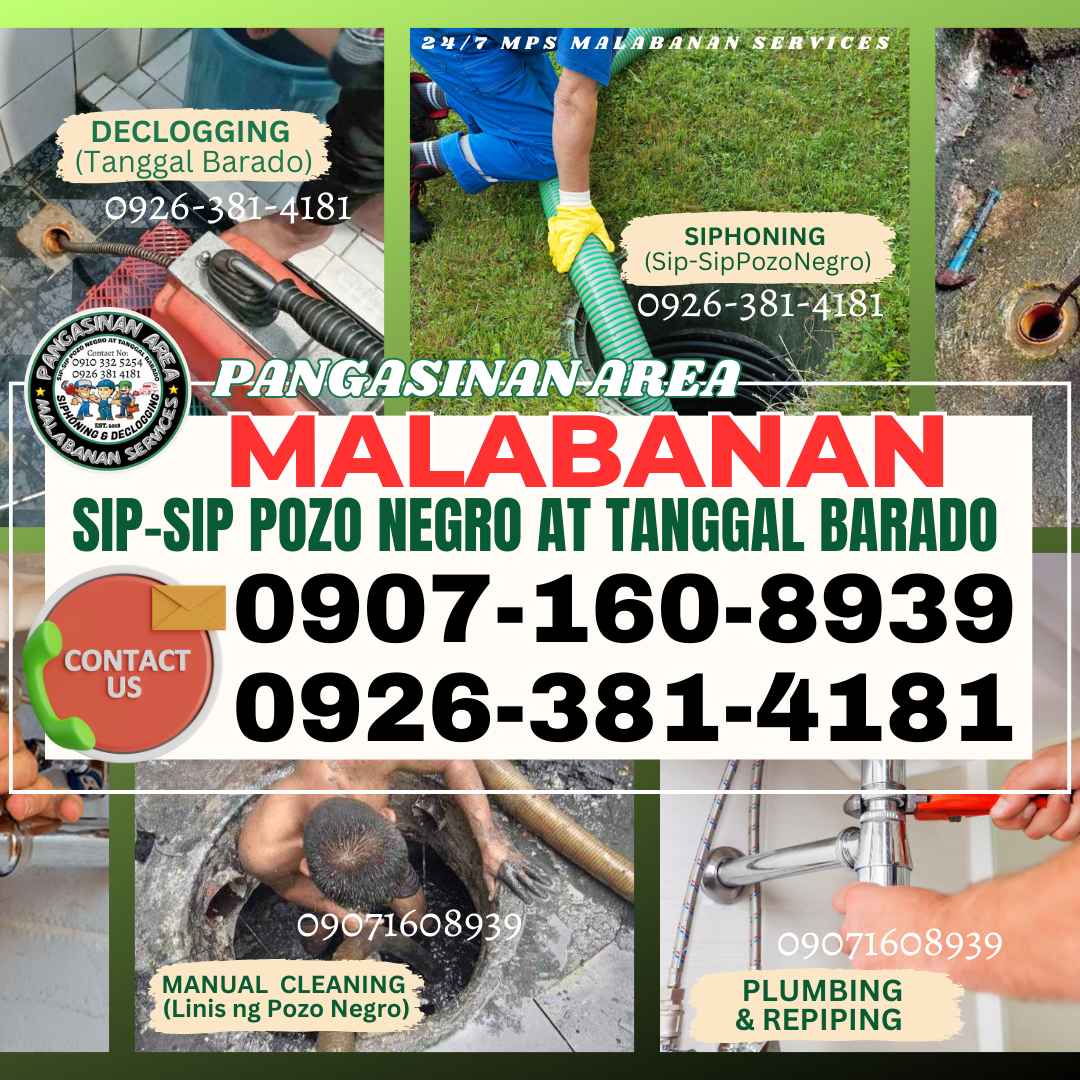 24/7 MPS SEPTIC TANK  SIPHONING, DECLOGGING & PLUMBING SERVICES MALABANAN