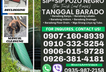 24/7 MPS SEPTIC TANK  SIPHONING, DECLOGGING & PLUMBING SERVICES MALABANAN