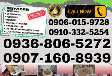 24/7 MALABANAN SIPHONING, DECLOGGING & PLUMBING SERVICES