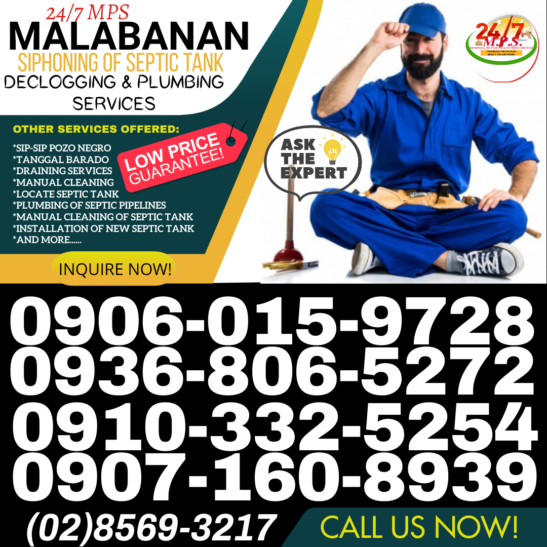 24/7 MPS MALABANAN SIPHONING, DECLOGGING & PLUMBING SERVICES