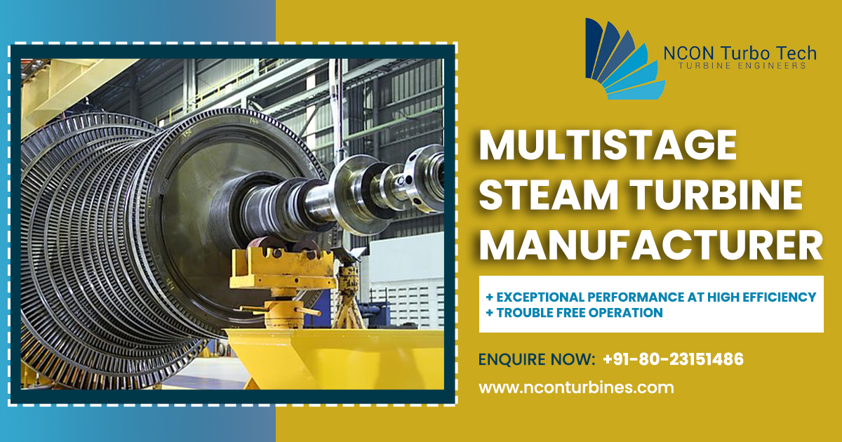 Single Stage Steam Turbine Manufacturers – Nconturbines.com