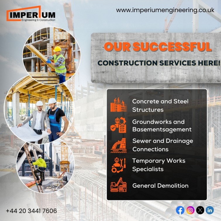 Reliable Construction Services in London – Imperiumengineering.co.uk